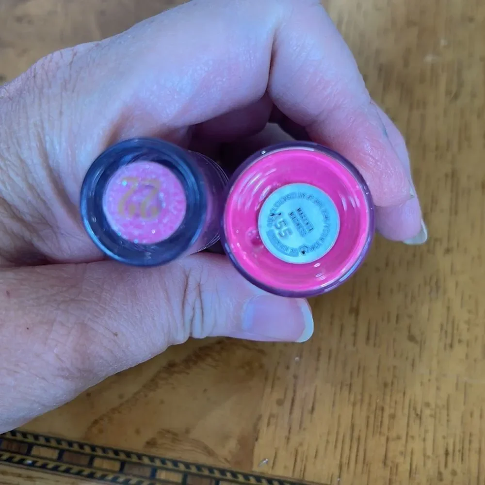 MAC Magenta Madness 855 Pigment + Sealed Pink Glitter Bundle DISCONTINUED